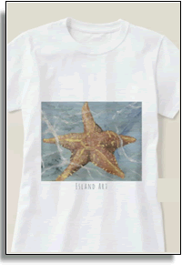 Awesome Island Art Starfish T-shirt